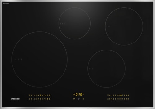 Km 7730 Fr - 30-Inch Induction Cooktop, Operated With Its Own Controls With 4 Round Cooking Zones