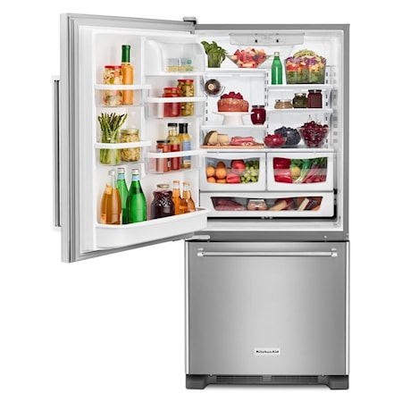 Bottom Freezer Freestanding Refrigerator