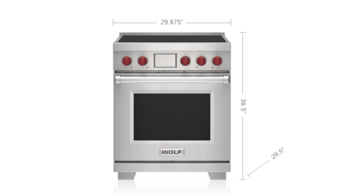 30" Professional Induction Range