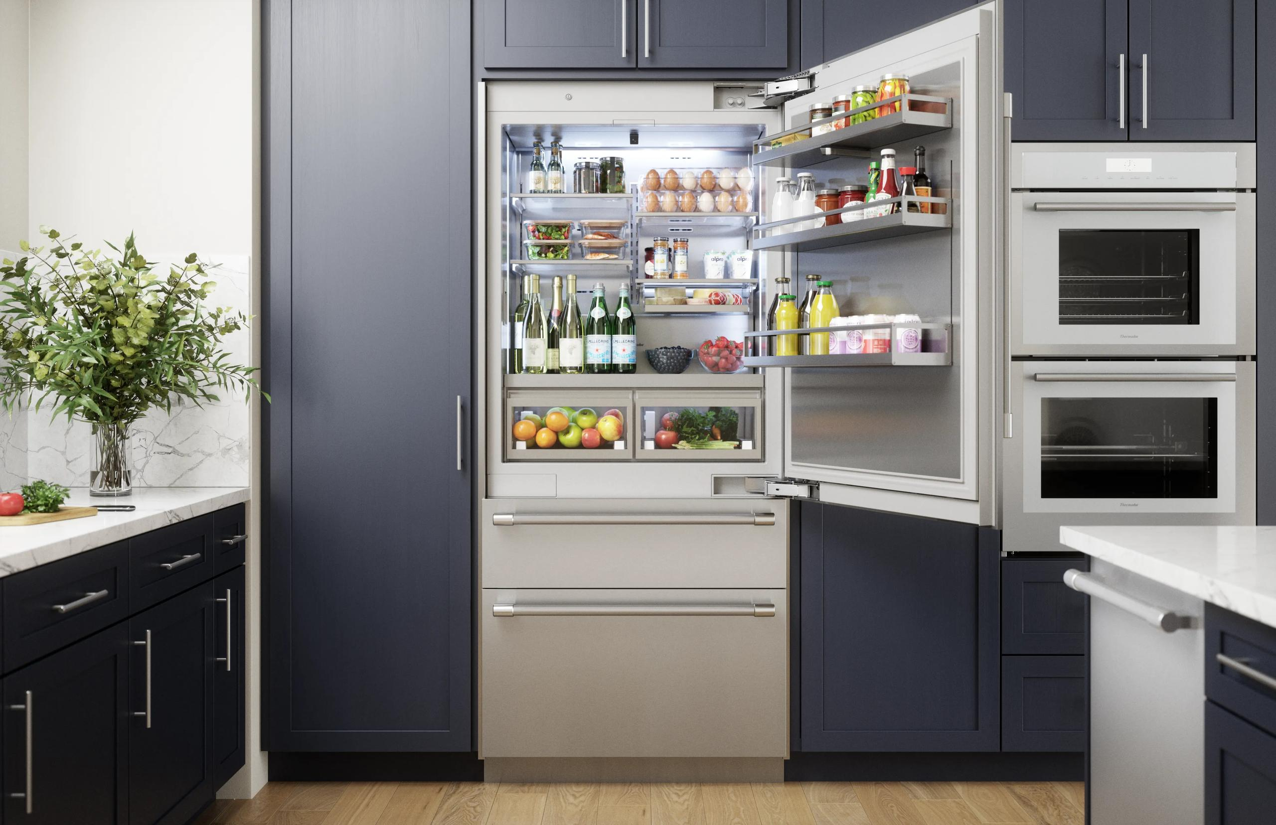 Bottom Freezer Built In Refrigerator