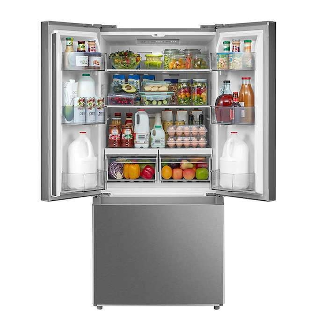 Midea Refrigerators French Door Freestanding Refrigerator