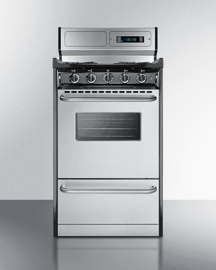 20" Free Standing Gas Range