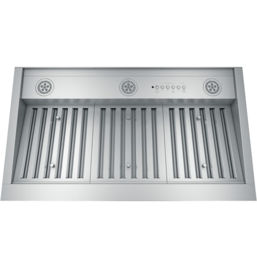 GE 36” Designer Custom Range Hood Insert Stainless Steel