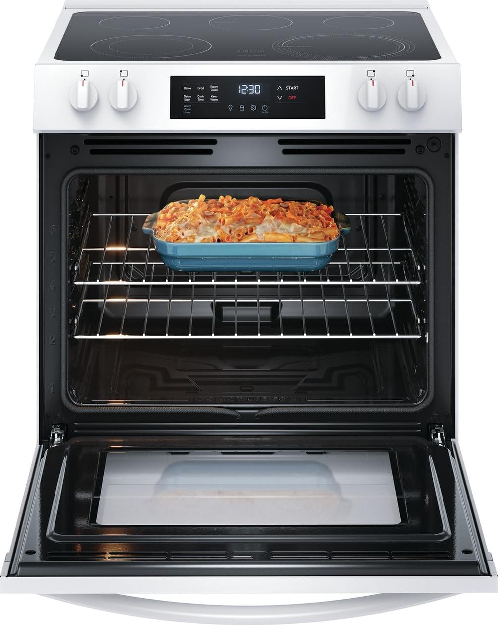 Frigidaire FCFE3062AW Frigidaire 30" Front Control Electric Range Simon's Furniture Range
