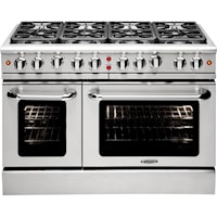 48" Gas Convection Range With 8 Sealed Burners 19K Btu