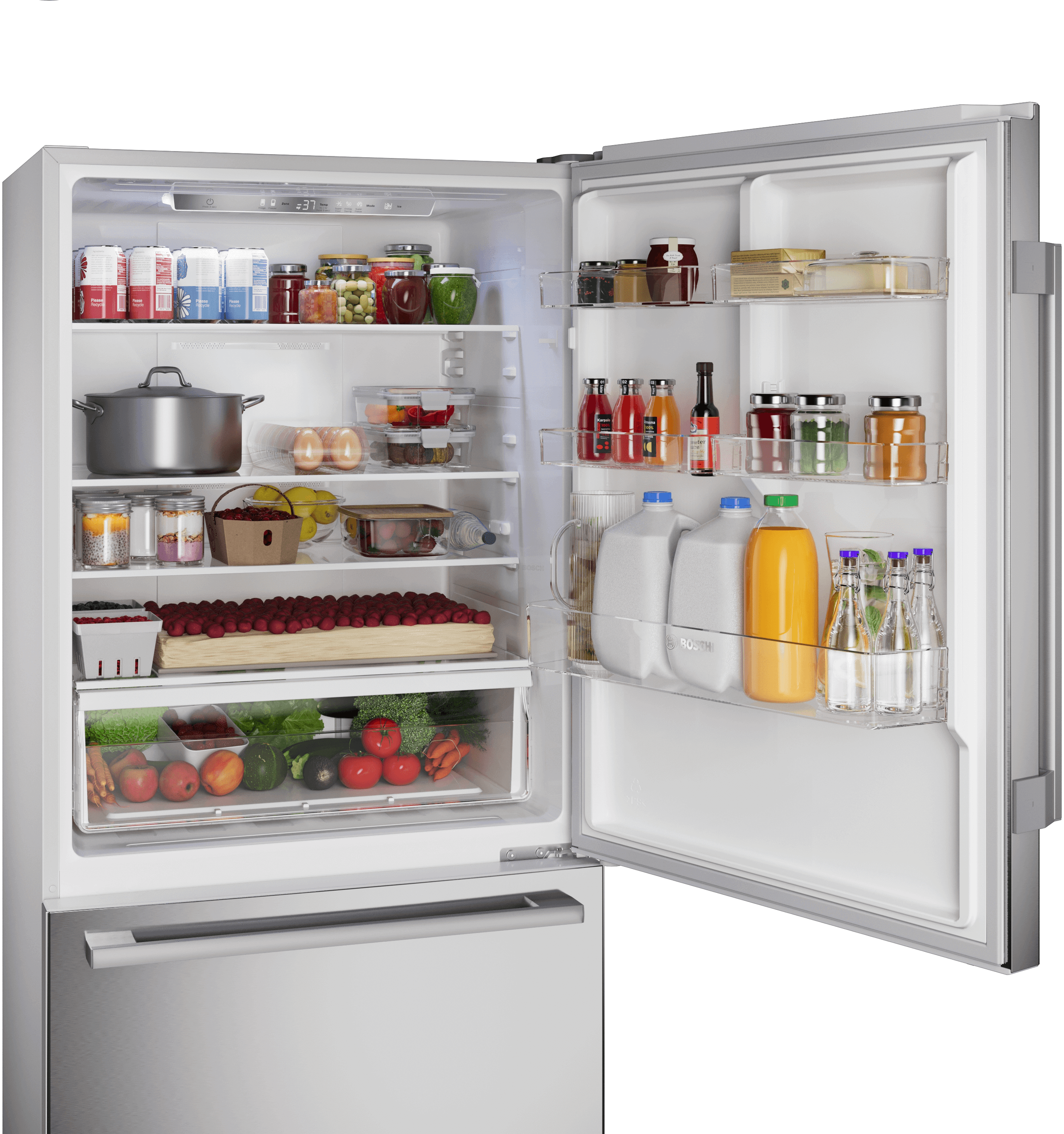 Bottom Freezer Freestanding Refrigerator