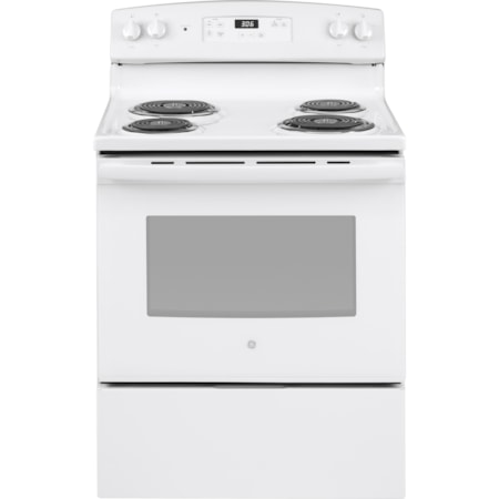 30" Freestanding Coil Electric Range