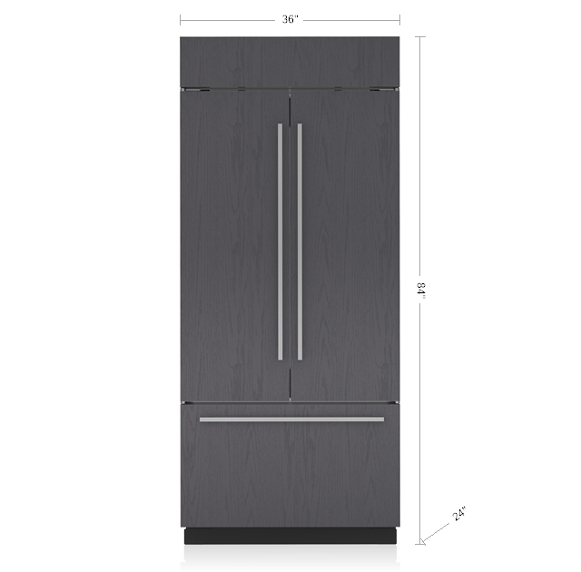 French Door Built In Refrigerator