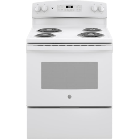 30" Freestanding Coil Electric Range