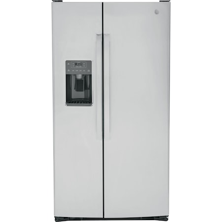 Ge(R) Energy Star(R) 25.3 Cu. Ft. Side-By-Side Refrigerator