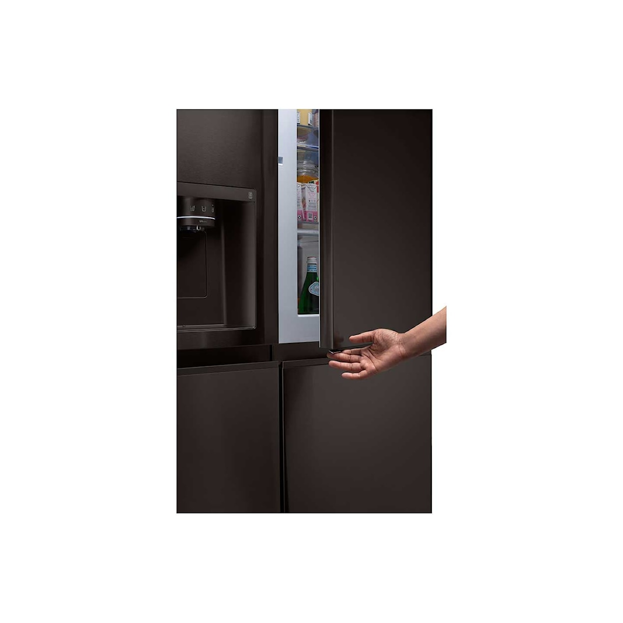 LG Appliances Refrigerators Side By Side Freestanding Refrigerator