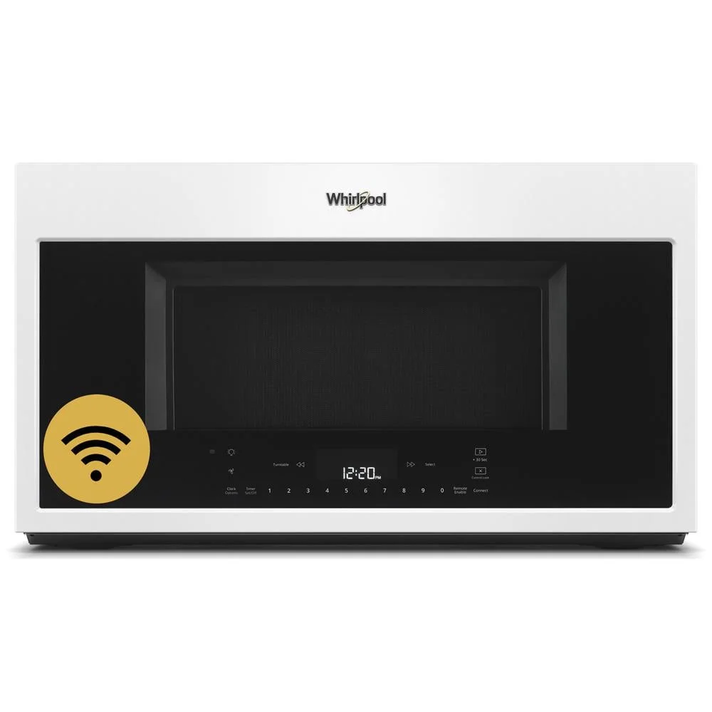 Whirlpool WMH78019HW 1.9 Cu. Ft. Smart OverTheRange Microwave With ScanToCook Technology 1