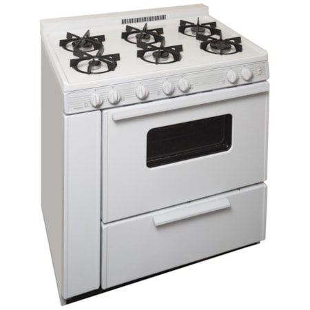 36" And Larger Free Standing Gas Range