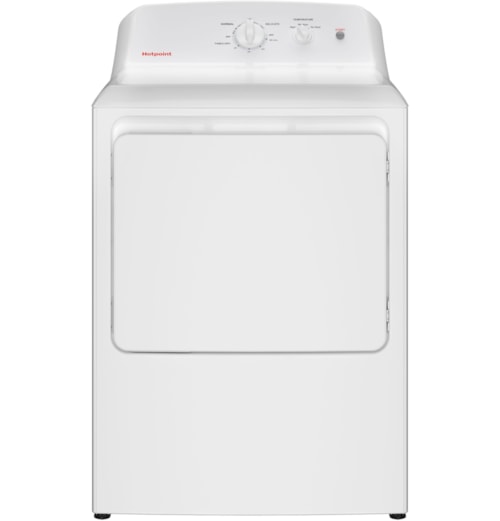 Hotpoint® 6.2 Cu. Ft. Capacity Electric Dryer With Up To 120 Ft. Venting And Shallow Depth
