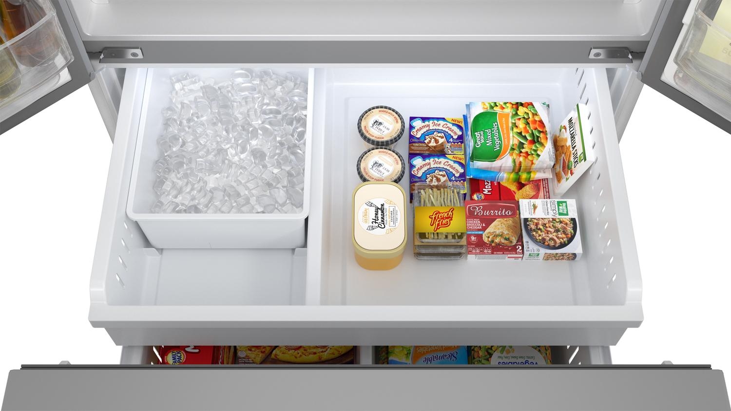 Sharp Appliances Refrigerators French Door Freestanding Refrigerator