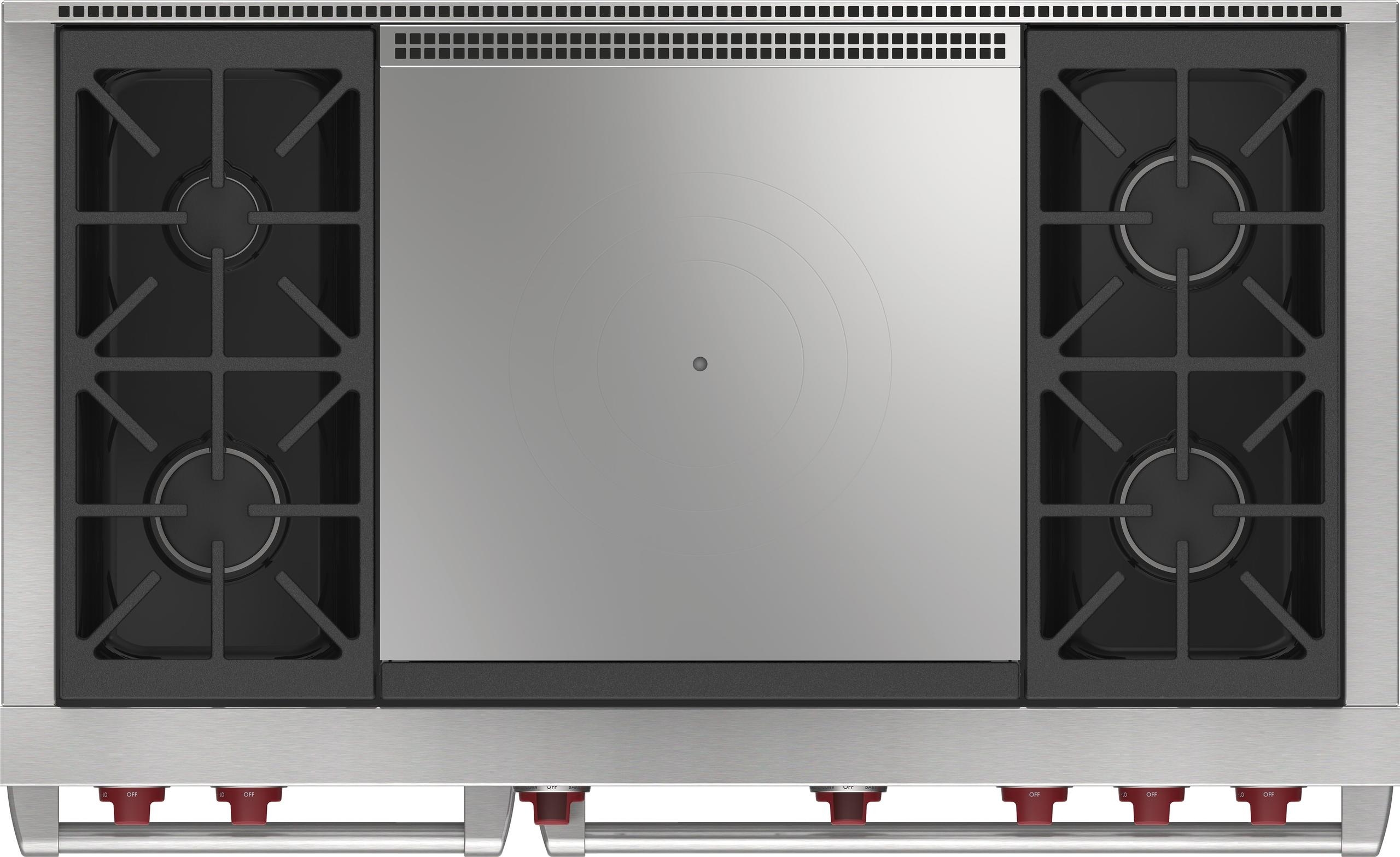 Wolf Gas Ranges Wolf 48" Dual Fuel Range