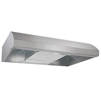 Broan(R) 30-Inch 4-Way Convertible Under-Cabinet Range Hood, 270 Max Cfm, Stainless Steel