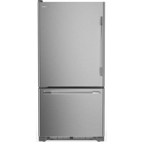 19 Cu. Ft. 30-Inch Standard-Depth Bottom Mount Refrigerator With Left Door Swing