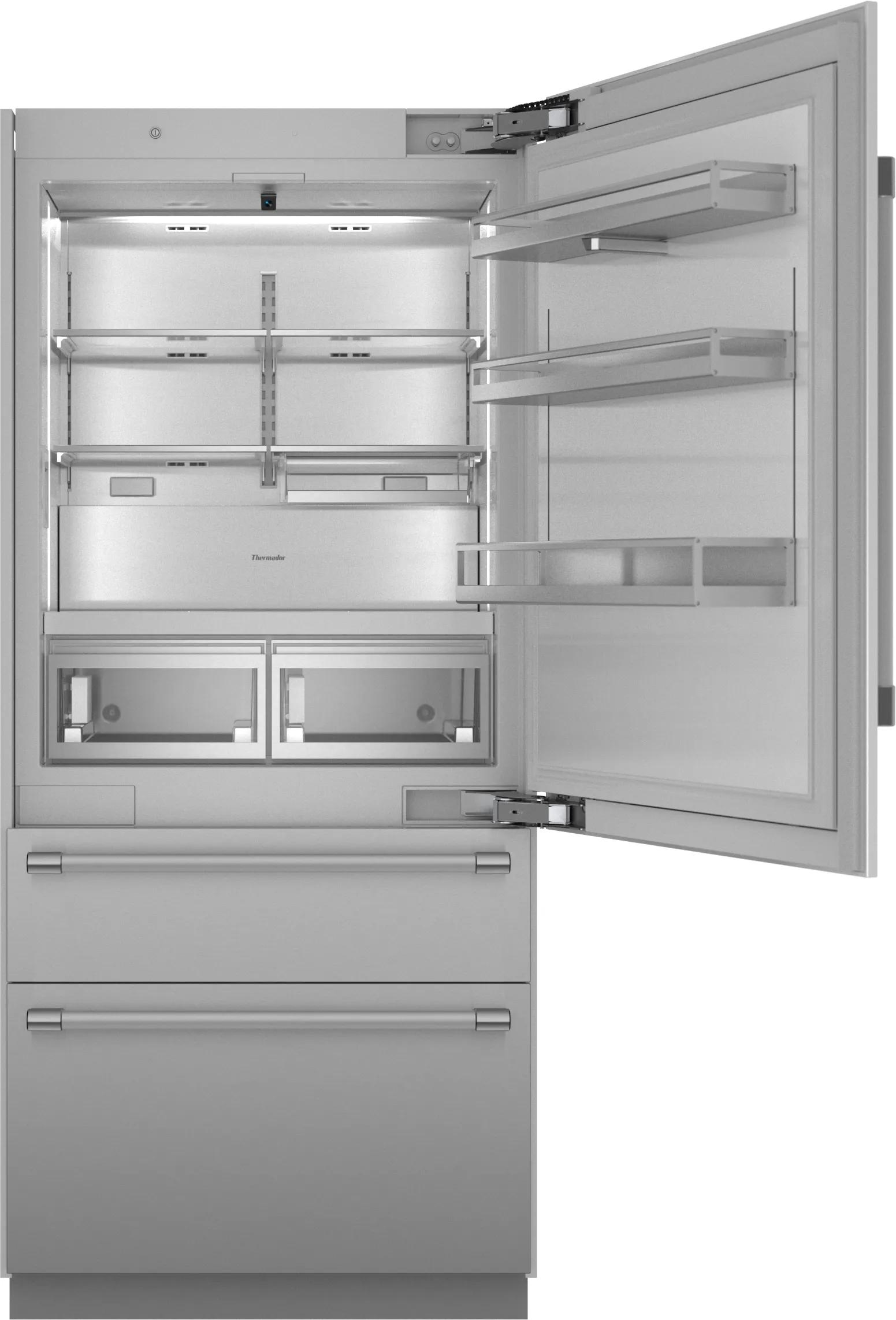 Bottom Freezer Built In Refrigerator