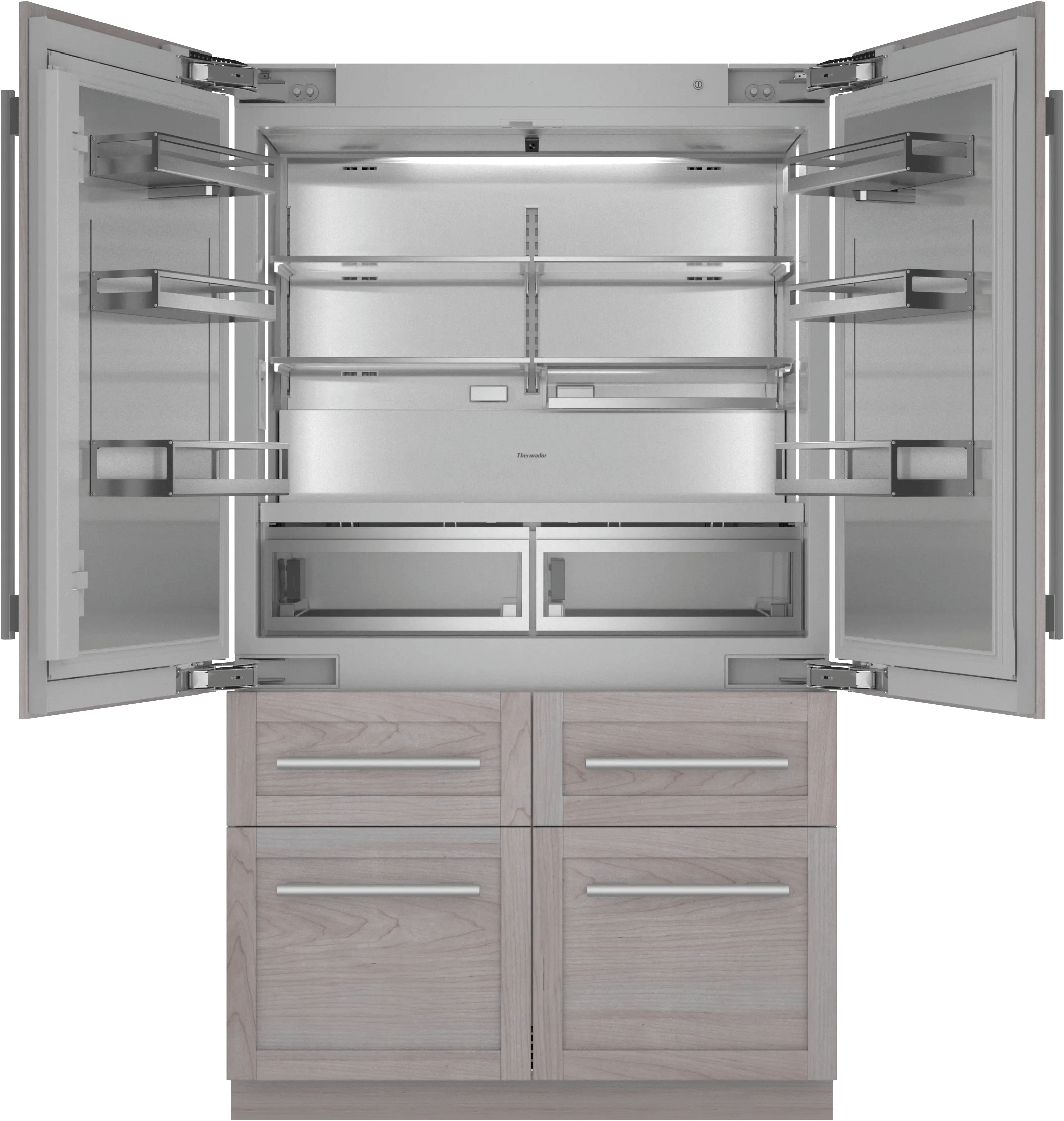 French Door Built In Refrigerator