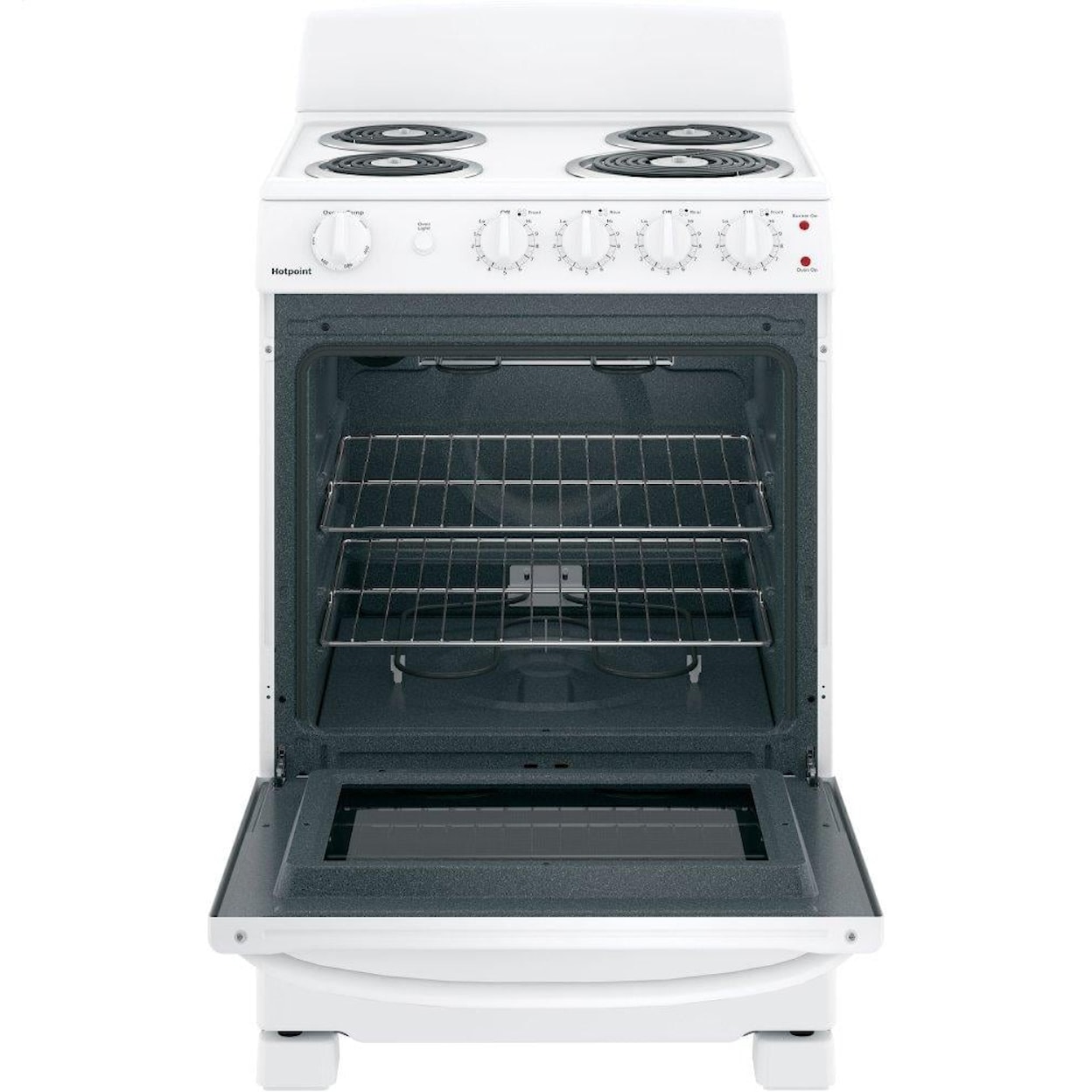 Hotpoint Electric Ranges 24" Freestanding Coil Electric Range