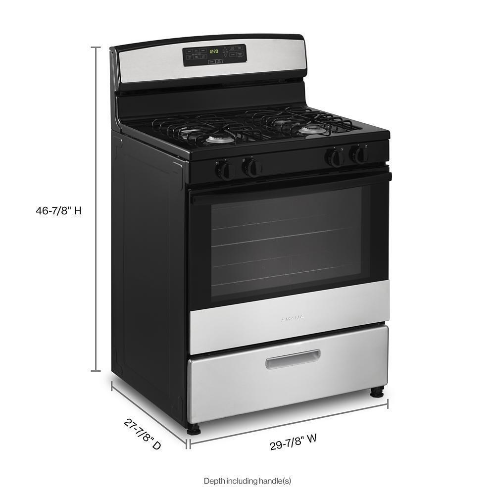 Amana Gas Ranges Amana 30" Free Standing Gas Range