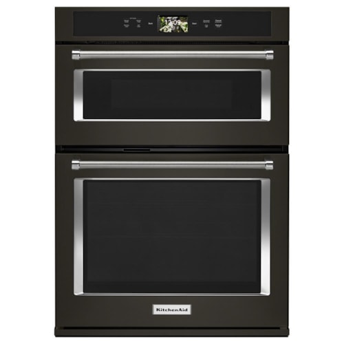 KitchenAid Smart Oven+ 30" Combination Oven With Powered Attachments And Printshield™ Finish