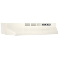 Broan(R) 30-Inch Ductless Under-Cabinet Range Hood w/ Easy Install System, Bisque