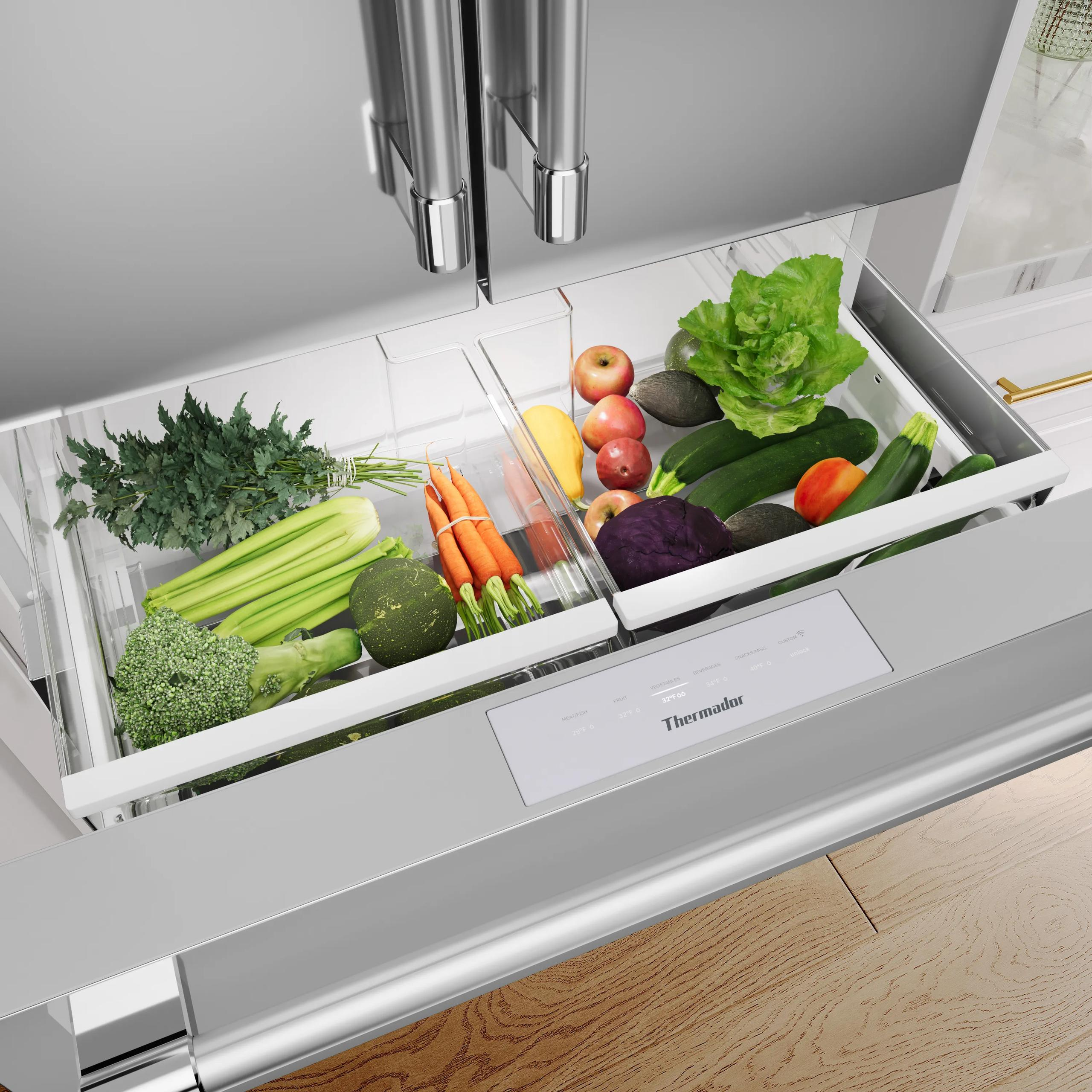 French Door Freestanding Refrigerator