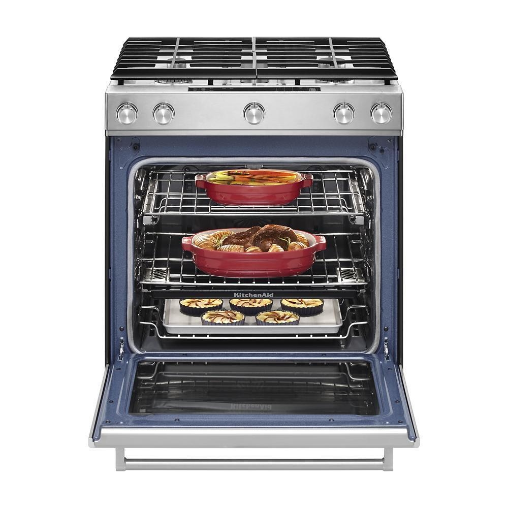 KitchenAid Gas Ranges KitchenAid Slide In Gas Range