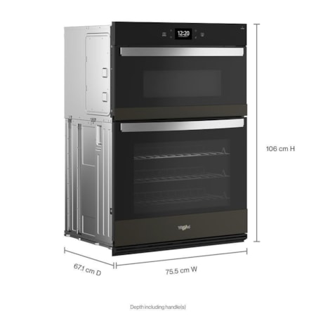 Whirlpool Electric Oven and Microwave Combo