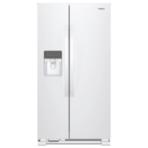 Whirlpool 36-Inch Wide Side-by-Side Refrigerator - 24 Cu. Ft.