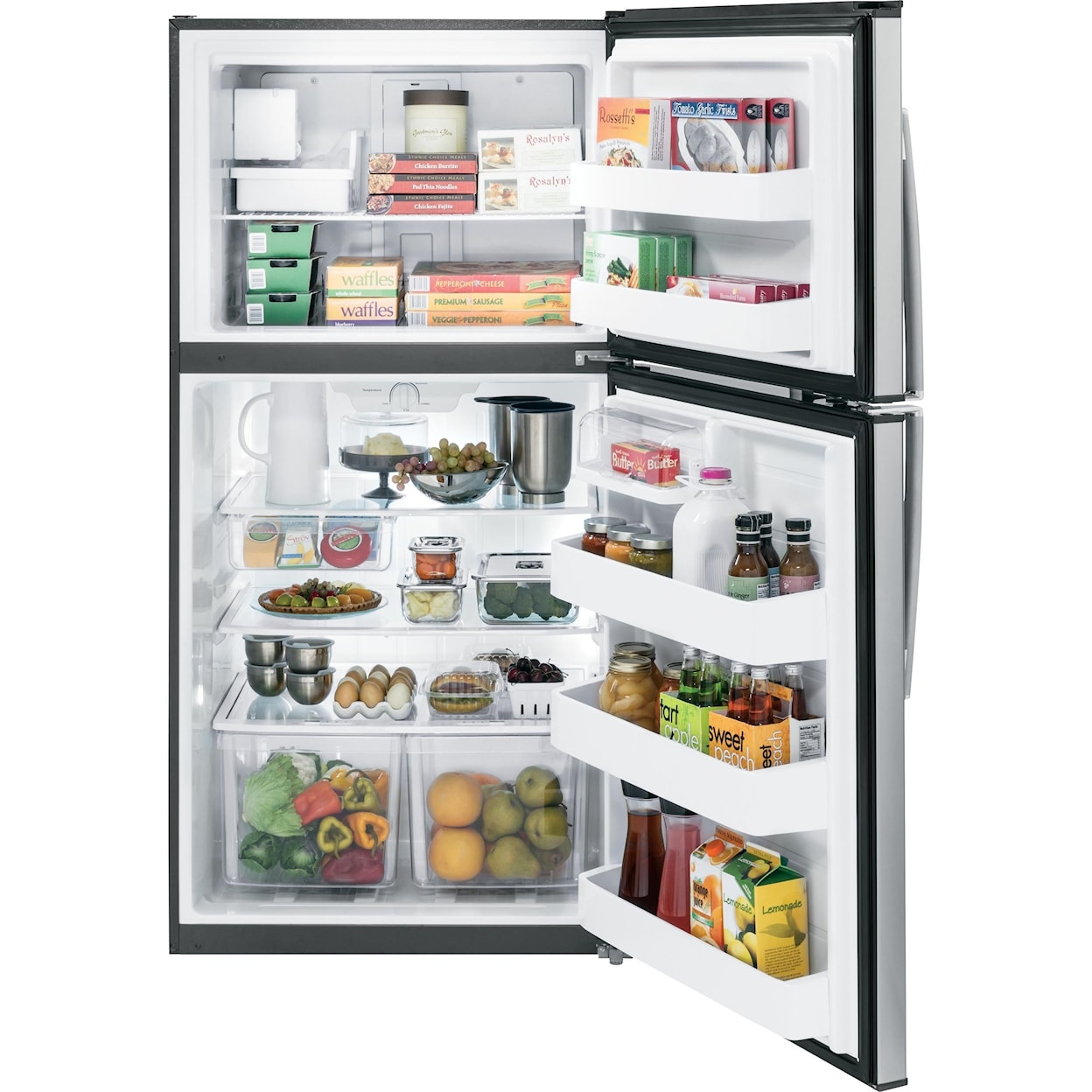 GE Appliances Refrigerators Top Freezer Freestanding Refrigerator