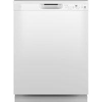 Ge(R) Energy Star(R) Front Control With Plastic Interior Dishwasher With Sanitize Cycle & Dry Boost