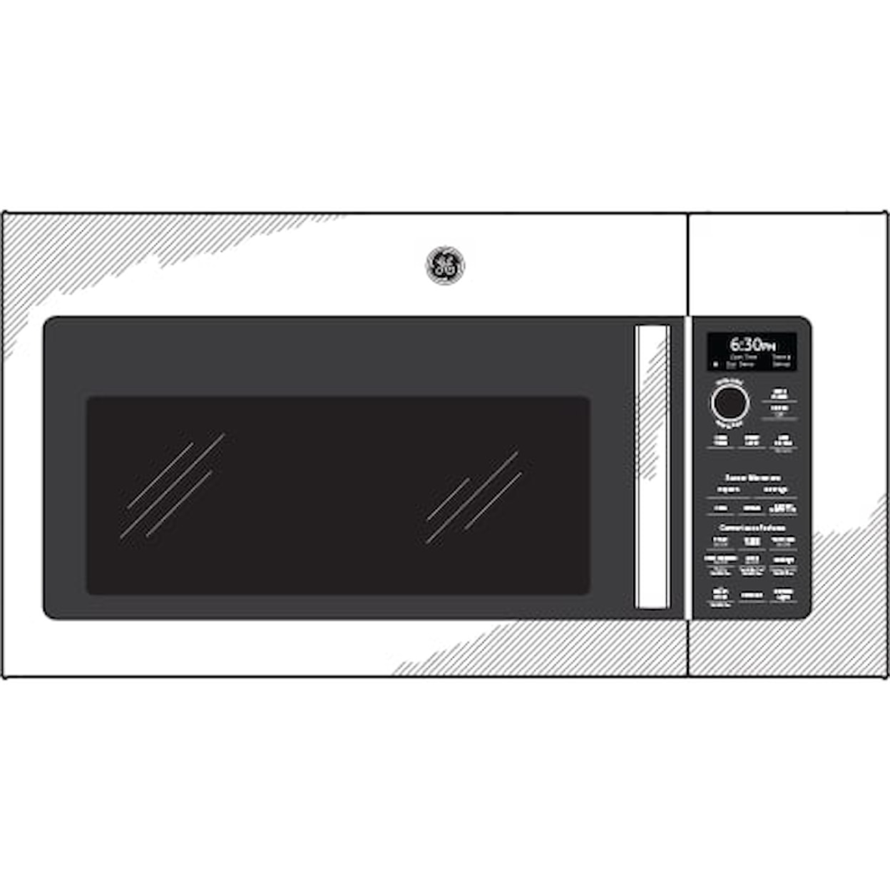 GE Appliances Microwave Over The Range Microwave