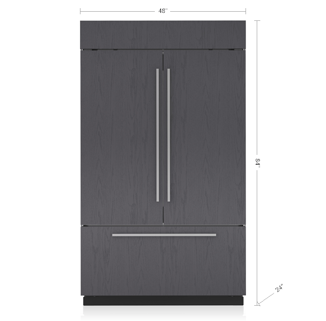 French Door Built In Refrigerator