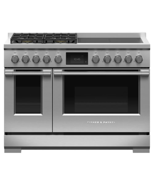 48" Series 11 Professional Dual Fuel 4 Burner + 4 Zone Induction Self-Cleaning Range