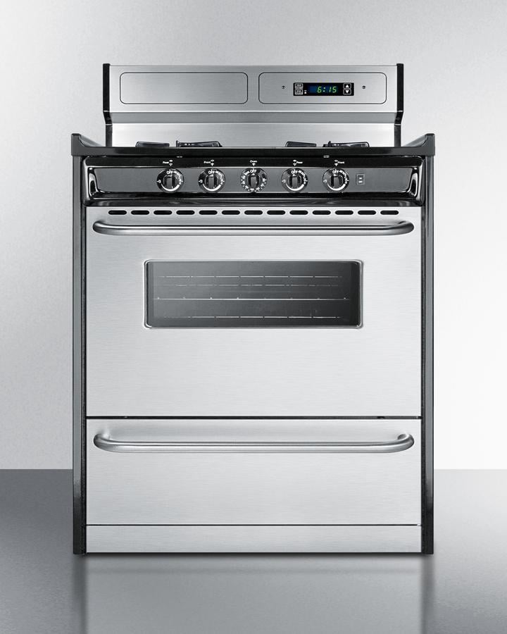 30" Free Standing Gas Range