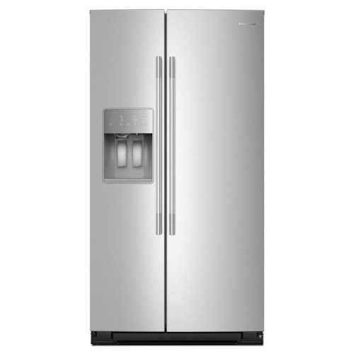 20.8 Cu. Ft. Counter-Depth Side-By-Side Refrigerator With Exterior Ice And Water Dispenser In Printshield® Finish