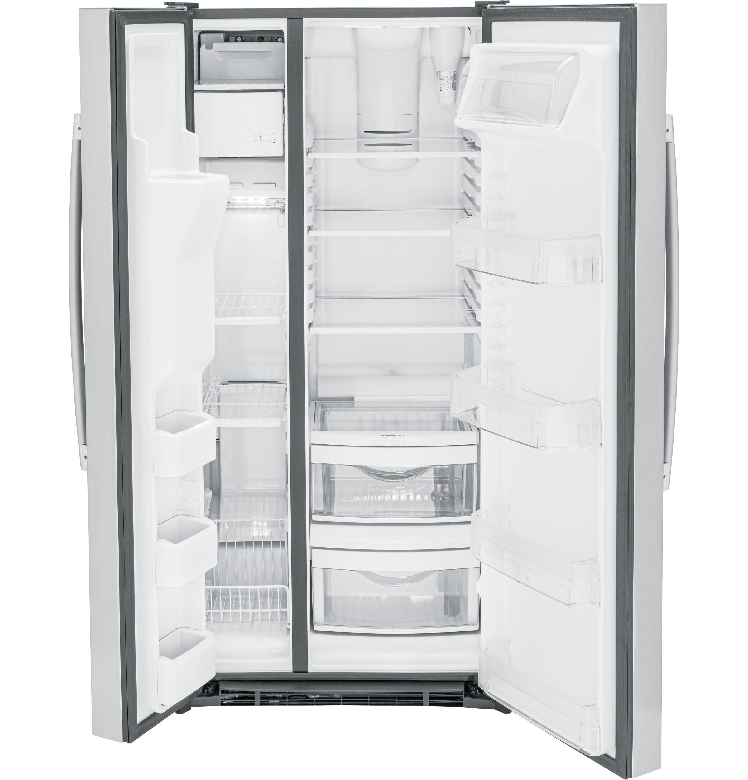 GE Appliances Refrigerators Side By Side Freestanding Refrigerator
