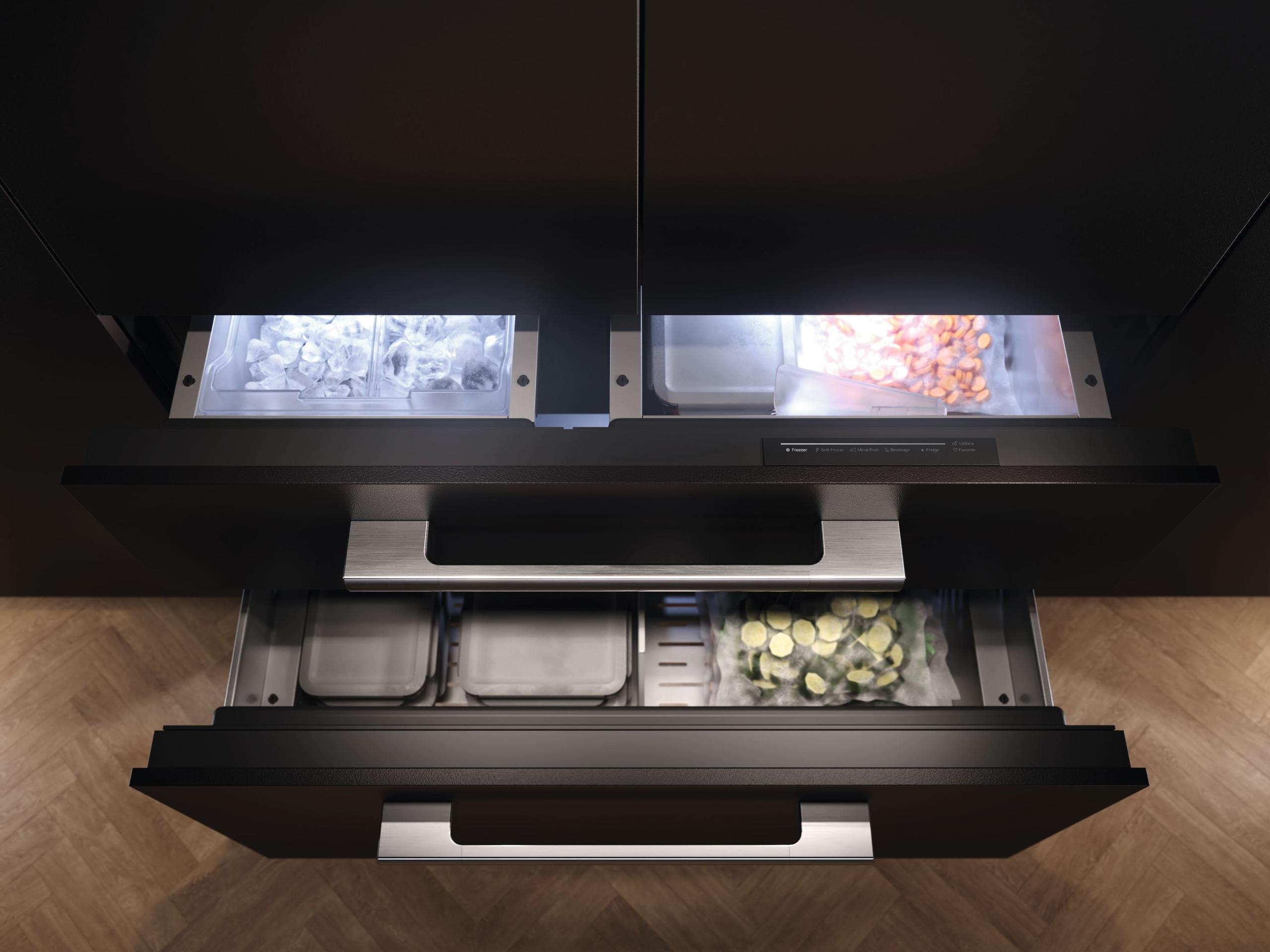 Bottom Freezer Built In Refrigerator