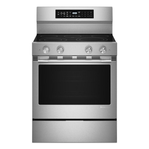 5.3 Cu. Ft. Smart Freestanding Electric Range With Convection Cooking Modes