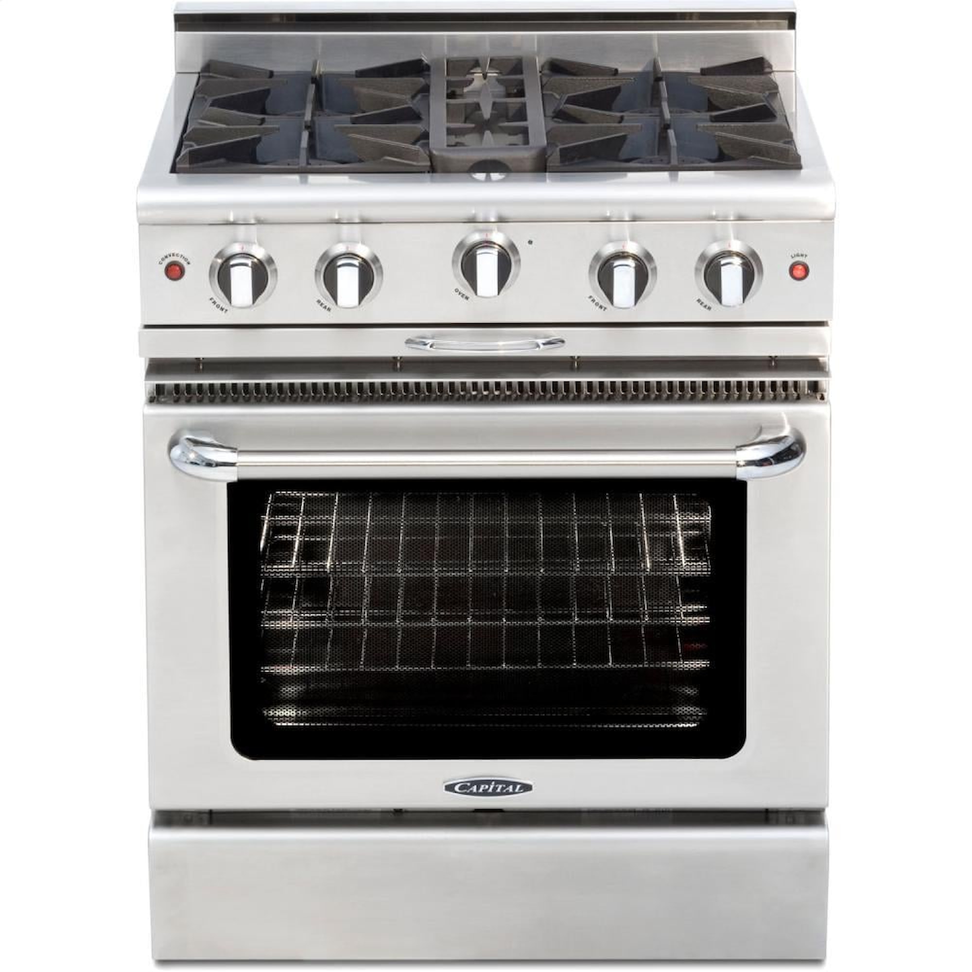 stove with rotisserie oven