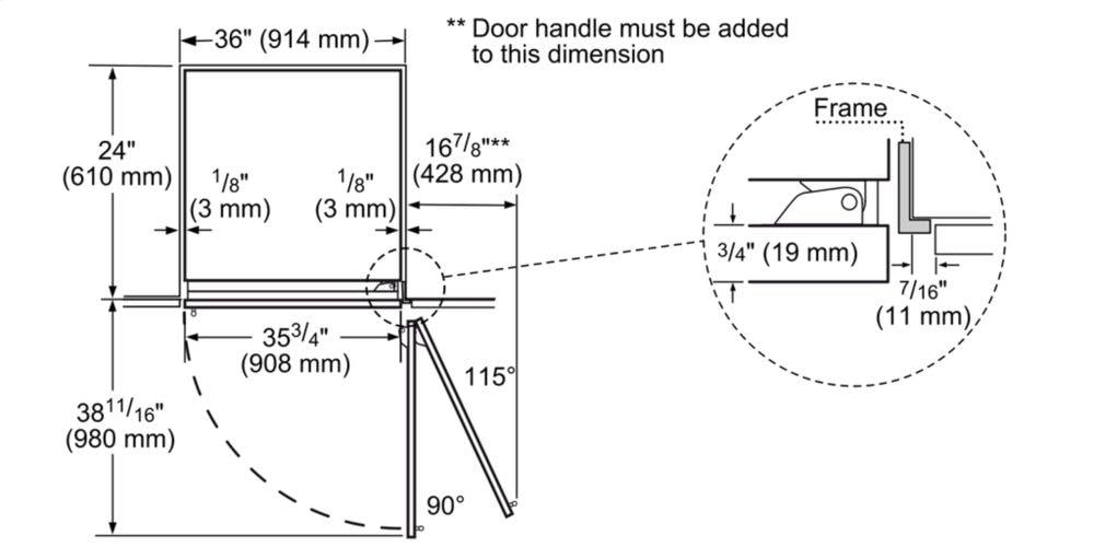 Thermador Refrigerators Bottom Freezer Built In Refrigerator