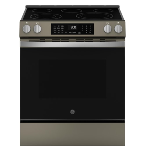 Ge® Energy Star® 30" Slide-In Electric Convection Range With No Preheat Air Fry And Easywash™ Oven Tray