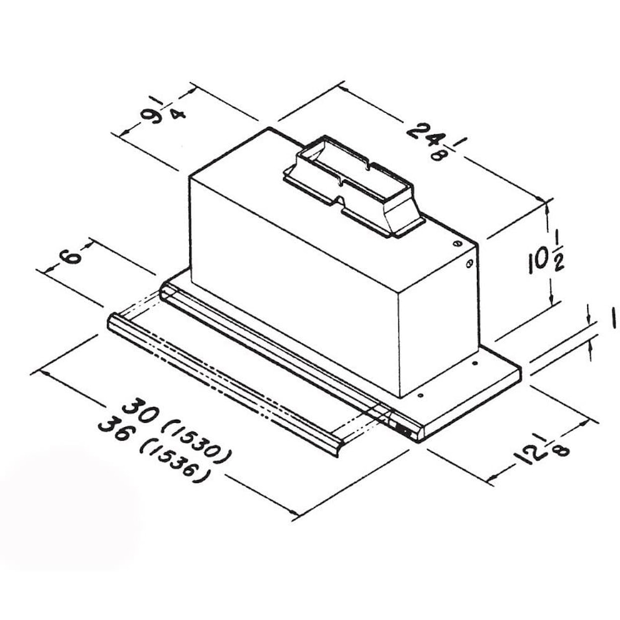 Broan Hoods Ducted Hood