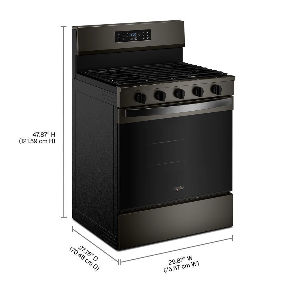 30" Free Standing Gas Range