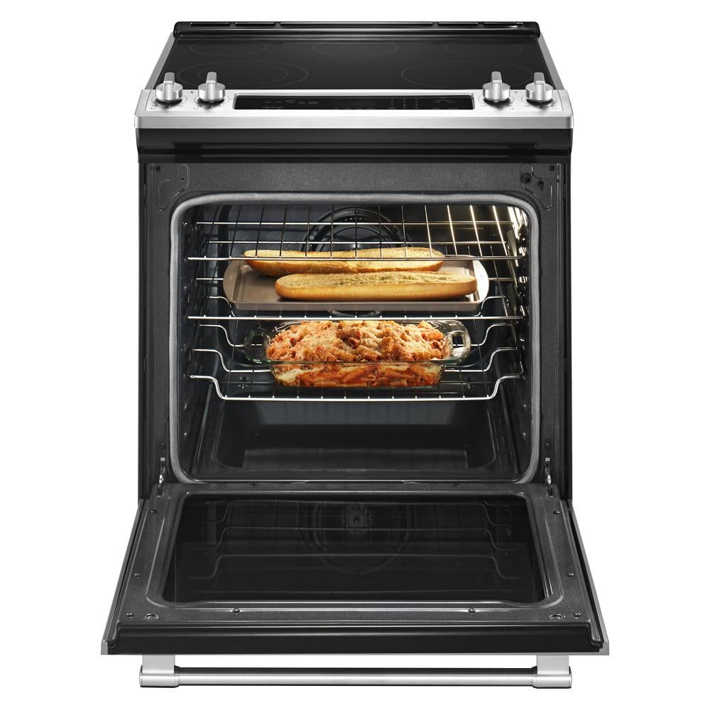 Maytag MES8800FZ 30Inch Wide SlideIn Electric Range With True