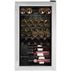GE Appliances Refrigerators Wine Chiller Stainless Steel