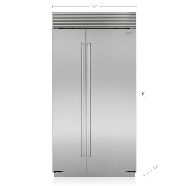 Side By Side Built In Refrigerator